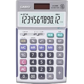 CASIO �W���X�g�^�d�� ���Z�^�C�v12�� JS-20WK