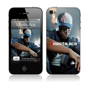 MusicSkins  iPhone 4G �p�t���ی�t�B����  Masta Ace - Disposable Arts  iPhone 4G  MSIP4G0720