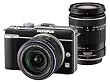 OLYMPUS �}�C�N����� PEN E-PL1�_�u���Y�[���L�b�g �u���b�N E-PL1 TLMK BLK