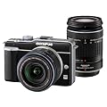 OLYMPUS �}�C�N����� PEN E-PL1�_�u���Y�[���L�b�g �u���b�N E-PL1 TLMK BLK