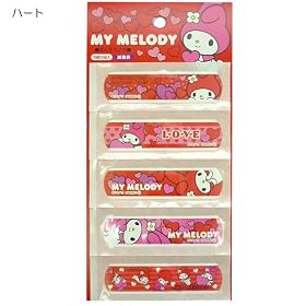 �}�C�����f�B/MY MELODY�������΂񂻂��������T�����I�L�����N�^�[�O�b�Y�i�J�n�p�j�ʔ́��yMade in Japan�z�y�n�[�g�z