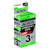 FUJIFILM �����l�K�t�C���� �l�I�p�� 100 ACROS 35mm 36�� 3�{ 135 ACROS 100 36EX 3SB