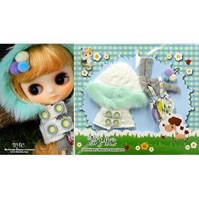 ��MIDDIE BLYTHE �~�f�B�u���C�X�ɂ҂����聚�A�E�g�t�B�b�g MD003 �~�f�B �_�b�t���n�[���j�[�h���X�Z�b�g/Doll Outfits Middie Duffel Harmony Dress Set