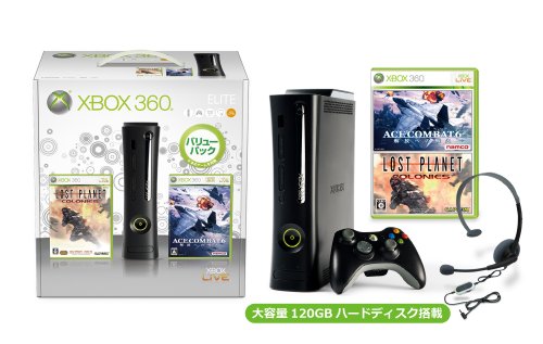 Xbox 360 �G���[�g(120GB) �o�����[�p�b�N(�u�G�[�X�R���o�b�g6 ����ւ̐�΁v&�u���X�g �v���l�b�g �R���j�[�Y�v����)�y���Ԍ��萶�Y�z �}�C�N���\�t�g �v���b�g�t�H�[��: Xbox 360 28,310