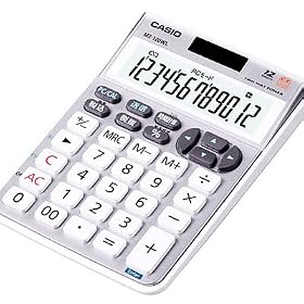 CASIO �~�j�W���X�g�^�C�v12���e���L�[�d�� MZ-120WL-SR-N�i�u�����A���g�V���o�[�j
