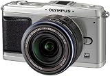 OLYMPUS PEN �}�C�N����� E-P1 �����Y�L�b�g �V���o�[ E-P1 LKIT-SLV