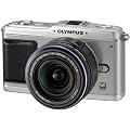 OLYMPUS PEN �}�C�N����� E-P1 �����Y�L�b�g �V���o�[ E-P1 LKIT-SLV