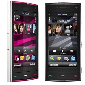 Nokia�@X6�y8GB�@���ذ�@�t���^�b�`�X�N���[���I�z3G�EGSM4�o���h�C�O�g�с@�m�L�A�@X6