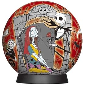 3D���̃p�Y�� �f�B�Y�j�[ 60�s�[�X �W���b�N&�T���[ (���a��7.6cm)
