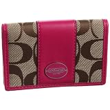 [コーチ] COACH 公式 レガシー シグネチャー ビジネス カード ケース