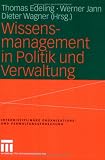 [Book] Wissensmanagement in Politik und Verwaltung