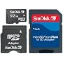 SanDisk microSD Memory Kit 512MB SDSDQ-512-J3K