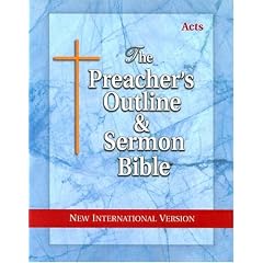 Preacher's Outline & Sermon Bible-NIV-Acts