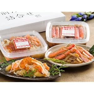 【クリックで詳細表示】★★★【北海道】【函館】老舗の手作り 函館ぜいたく松前漬セット ギフト・中元【通販・お取り寄せ】【かに・カニ】