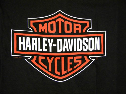  Harley Davidson Men's Black Short Sleeve T-Shirt. World famous St. Paul Harley-Davidson logo.