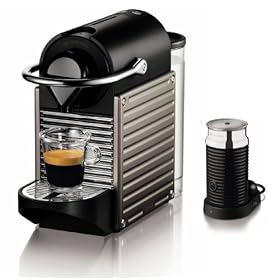 Nespresso �I�[�g�^�C�v PIXIE(�s�N�V�[)�o���h���Z�b�g �`�^�� C60TI-A3B