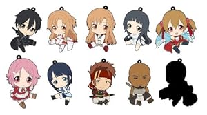 ソードアート・オンライン ぺたん娘トレーディングラバーストラップ アインクラッド編 BOX