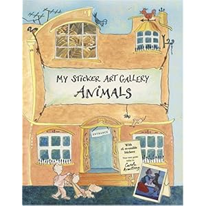 【クリックで詳細表示】My Sticker Art Gallery： Animals： With 15 Re-usable Stickers： Carole Armstrong， Moira Munro： 洋書
