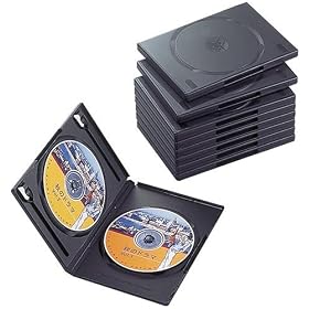 ELECOM CCD-DVD06BK DVD�g�[���P�[�X