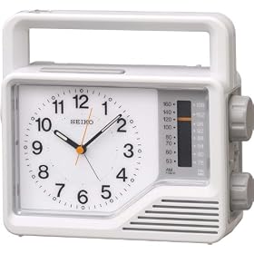 SEIKO CLOCK (�Z�C�R�[ �N���b�N) �A�i���O �h�� �ڊo�����v ���W�I �����d�� �蓮���d�@ KR870N
