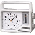 SEIKO CLOCK (�Z�C�R�[ �N���b�N) �A�i���O �h�� �ڊo�����v ���W�I �����d�� �蓮���d�@ KR870N