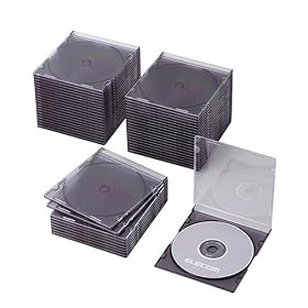 ELECOM �X����CD/DVD�P�[�X CCD-017LCBK