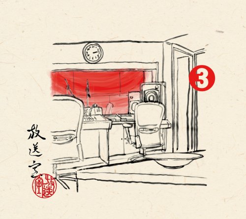  放送室(3)