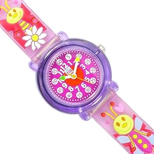 【 ベビーウォッチ / babywatch 】 ◆ ZIP&ZAP / ちょうちょ papillons butterfly [正規輸入品］（ 子供用 腕時計 フランス 学習時計 Baby Watch Paris ）