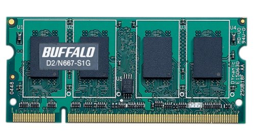 BUFFALO ƒm[ƒgPC—p‘݃ƒ‚ƒŠ PC2-5300 (DDR2-667) 1GB D2/N667-S1G/E ƒoƒbƒtƒ@ƒ[ (2Œ‚ÌŠ´‘z) 1,980 BUFFALO ƒm[ƒgPC—p‘݃ƒ‚ƒŠ PC2-5300 (DDR2-667) 1GB D2/N667-S1G/E ƒoƒbƒtƒ@ƒ[ (2Œ‚ÌŠ´‘z) 1,980