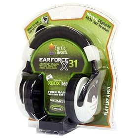 Ear Force X31 Digital RF Wireless Game Audio + Xbox Live Chat (�A����)