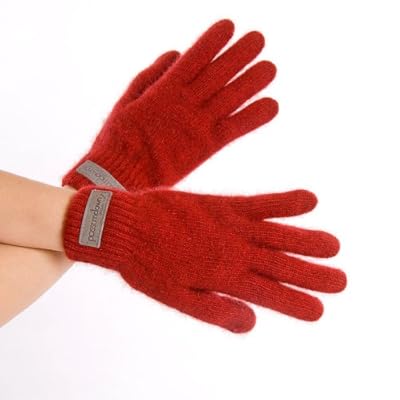 possumdown 手袋（レザー銘柄入り）Ruby-L