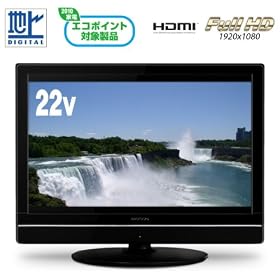 MOTION 22�C���` �n��f�W�^�� �t���X�y�b�N�n�C�r�W�����t���e���r 22V�^ HDMI�[�q���� DT-2202K
