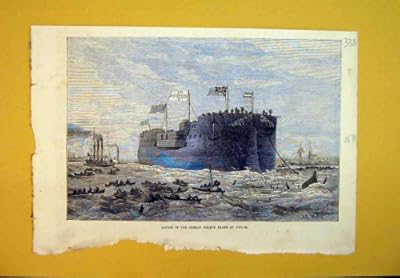  1874 の進水の海上ドイツのフリゲート艦の船の Kaiser のポプラ