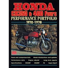 Honda Cb350 & 400 Fours Performance Portfolio 1972-1978 (Performance Portfolio Series)