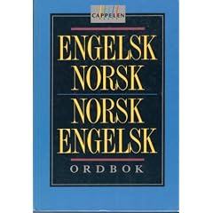 Cappelens English-Norwegian and Norwegian-English Dictionary