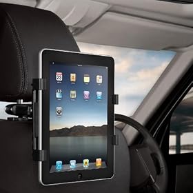 CAPDASE Car Headrest Mount Holder for iPad (��3����) / iPad 2 / iPad / Android tablet / Tablet PC �J�[ �w�b�h���X�g �}�E���g�z���_�[ �i�㕔���ȗp �ԍڃA�_�v�^�[�j HRAPIPAD-CH01