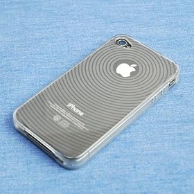 TPU�P�[�X for iPhone 4(�T�[�L�����[)�N���A��4S�Ή��Ł�
