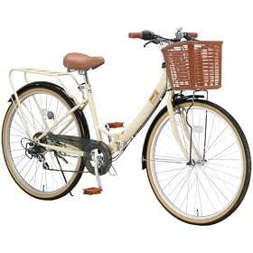 Raychell(���C�`�F��  26�C���` 6�X�s�[�h �t�H�[���f�B���O CITY BIKE ML-266R �A�C�{���[