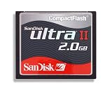  SanDisk 2GB ULTRA II CompactFlash Card (SDCFH-2048-901)