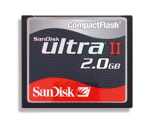  SanDisk 2GB ULTRA II CompactFlash Card (SDCFH-2048-901)