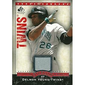 Delmon Young 2008 SP Legendary Cuts Destination Stardom Memorabilia / �f������ �����O