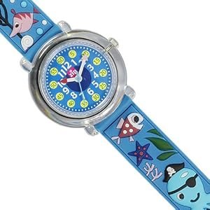  【 ベビーウォッチ / babywatch 】 ◆ ZIP&ZAP / 海 sous la mer スーラメール [正規輸入品］（ 子供用 腕時計 フランス 学習時計 Baby Watch Paris ）