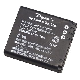 Kenko �f�W�^���J�����p�o�b�e���[ �t�W�t�C���� NP-70�Ή� FinePix F40fd�p F-��1038