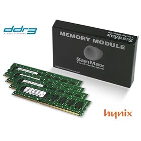 SanMax �f�X�N�g�b�v�p������ hynix DRAM���� DDR3-1600 (PC3-12800) CL11 16GB(4GB x 4��)�Z�b�g 1.5volt JEDEC���� SMD-16G68HP-16K-Q