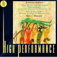 Stravinsky: Rite Of Spring, Fireworks, Petrouchka / Ozawa, Tilson Thomas, Chicago Symphony