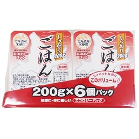 �Z���X �G�R�p�b�N�k�C�����͂� 200g�~6��