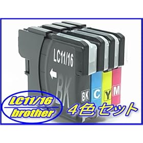 brother �u���U�[�݊��C���N LC11-4PK LC11/16�@4�F1�Z�b�g ����soft�I���W�i�� �y�������������������z