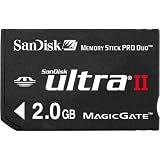  SanDisk 2 GB Ultra II Memory Stick PRO Duo (Retail Package)
