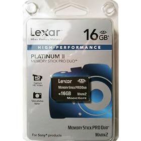 LEXAR �������[�X�e�B�b�N PRODuo 16GB �����i ���s�A���i �p�b�P�[�W�i