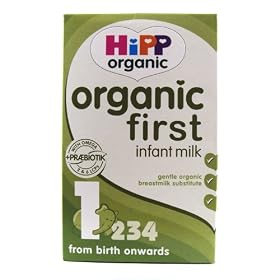 Hipp Organic �L�@�����g�p�E���~���N�@800g (400g x 2�ܓ���jx 8���Z�b�g (�V��������)
